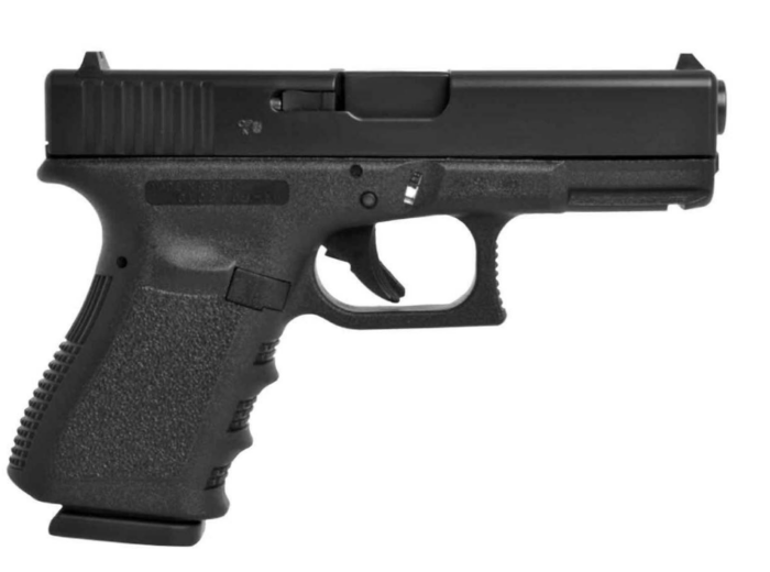 Glock 19 9mm Luger 4.02in Black Nitrite Pistol - 15+1 Rounds